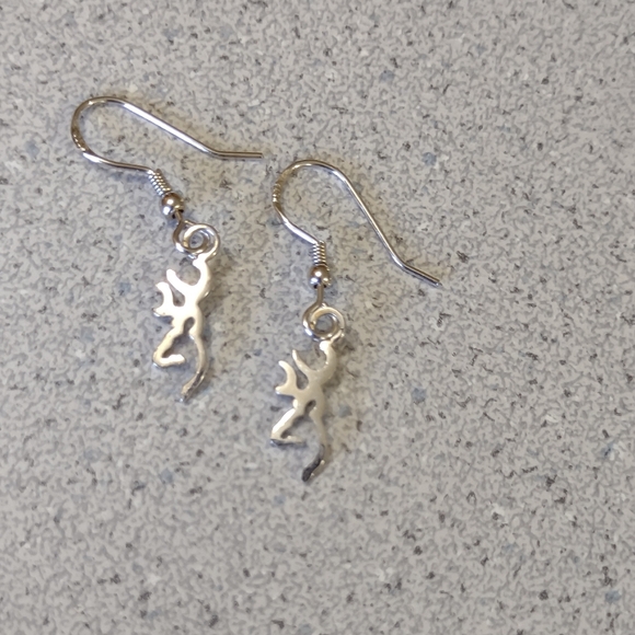 Buckmark Earrings - Picture 1 of 5